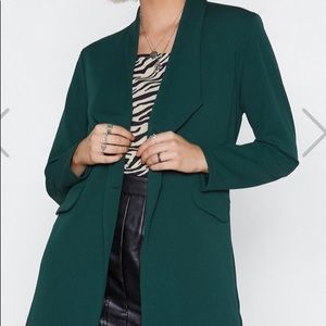 Nasty Gal Act Professional Oversized Blazer